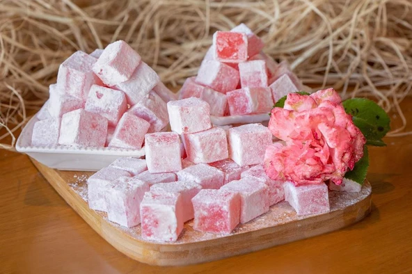 Güllü Lokum - 500 gr paket - 5