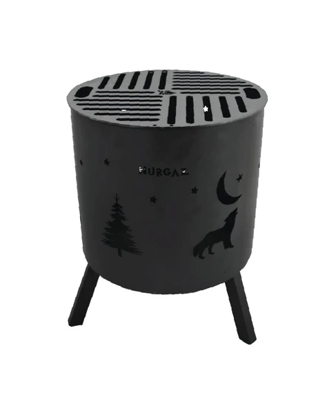 NURGAZ ORMAN ŞÖMİNESİ IZGARALI