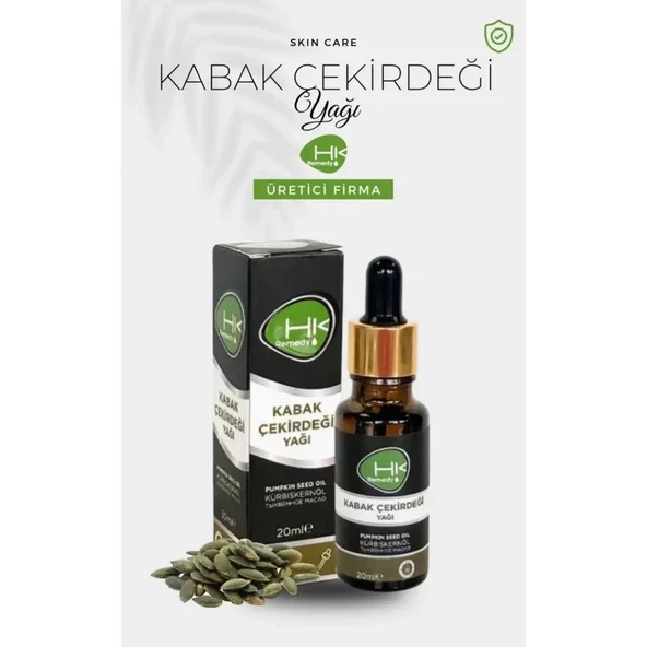 Hk Remedy Kabak Çekirdeği Yağı 20 Ml ürün görseli 1