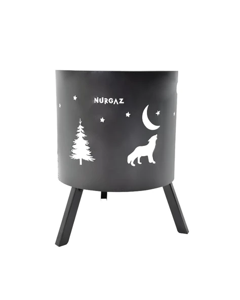 NURGAZ ORMAN ŞÖMİNESİ IZGARALI - 5