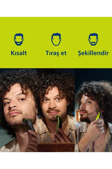 Philips QP2824/10 Oneblade Yüz ve Vücut Şekilendirici - 10