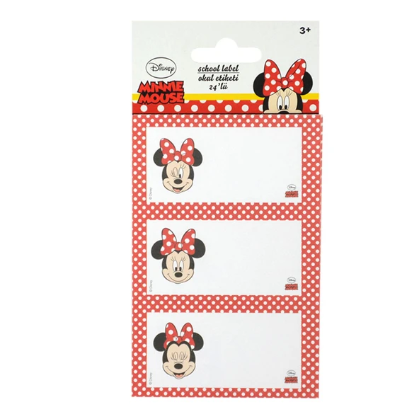 Mynote Minnie Mouse Okul Etiketi 24 lü (30006960)