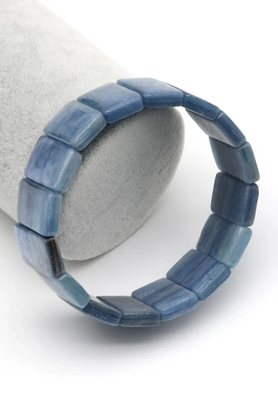 Kyanit Doğal Taş Bileklik 13 x 20 mm Özel Kesim ürün görseli