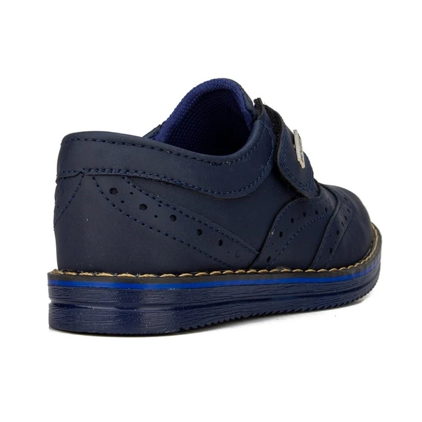 Volter Siyah Lacivert Bej Erkek Çocuk Günlük Ayakkabı Sünnet Düğün Okul Ayakkabısı 06 - 11