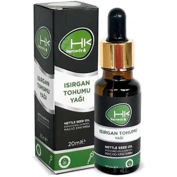 HK Remedy Isırgan Tohumu Yağı 20ml ürün görseli 1