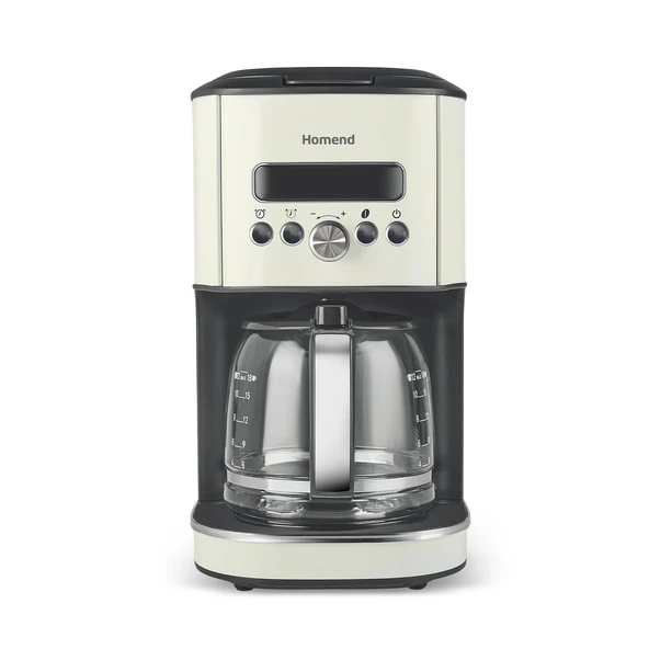 Homend Vintage Coffeebreak 5027H Filtre Kahve Makinesi Krem - 8