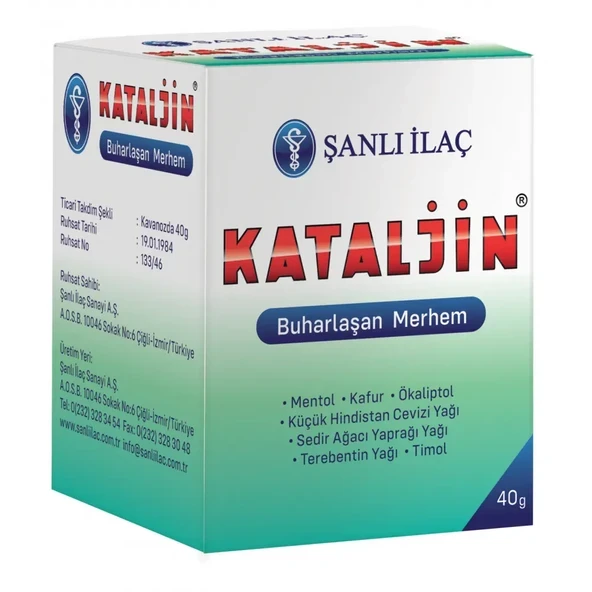 Kataljin Buharlaşan Merhem 40 Gr ürün görseli 1