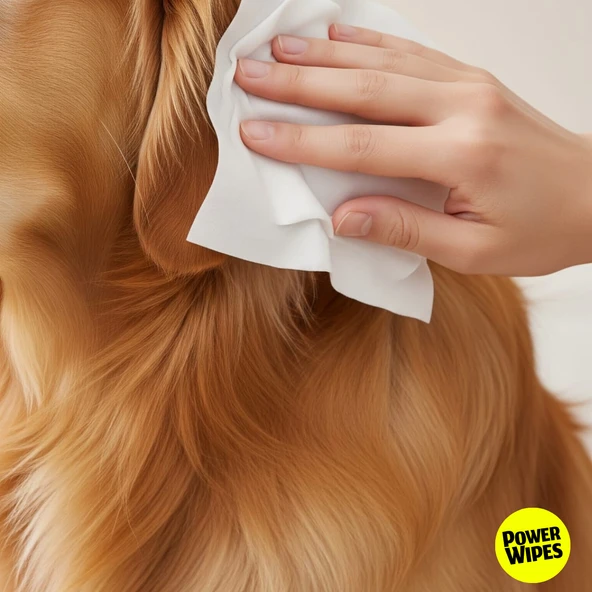 Power Wipes Kedi ve Köpekler İçin Güçlü Islak Havlu 100 Adet - 2