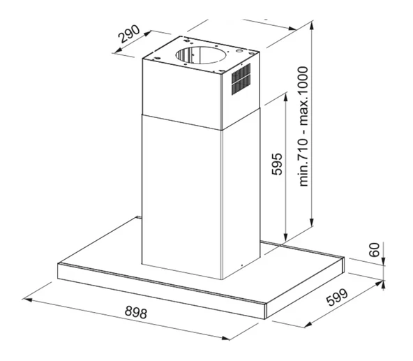 325.0518.709-Franke Fcr 925 i Tc Bk Xs inox + Siyah Davlumbaz - 2