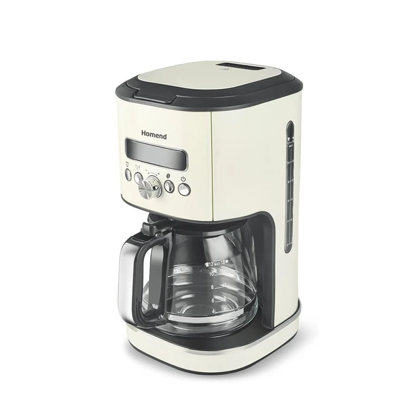 Homend Vintage Coffeebreak 5027H Filtre Kahve Makinesi Krem - 9