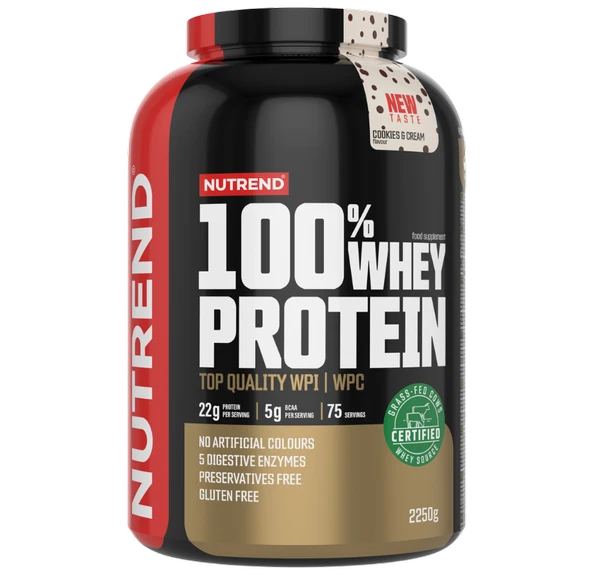 Whey Protein Tozu-cookies & Cream 2250 gr 75 Servis