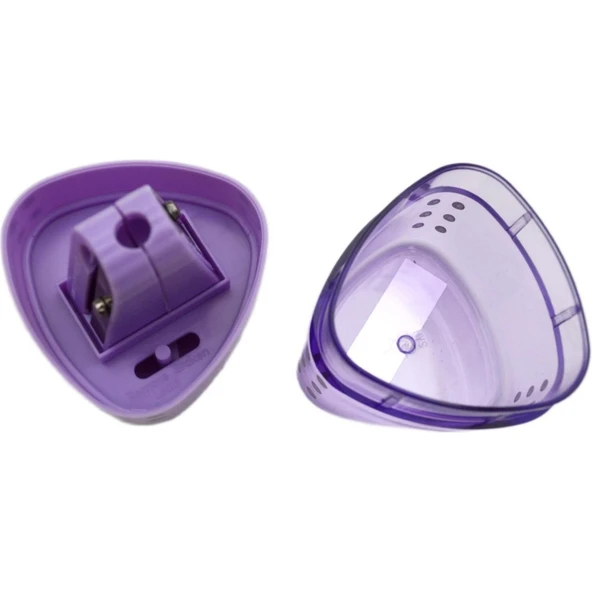 Faber Castell Grip Auto Çift Hazneli Kalemtıraş Pastel Renkler 183107 - 3