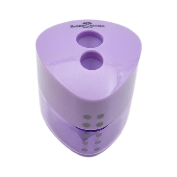 Faber Castell Grip Auto Çift Hazneli Kalemtıraş Pastel Renkler 183107