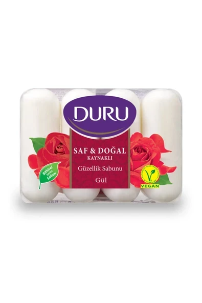 Duru Saf Doğal 4 70 Gr Gül Sabun