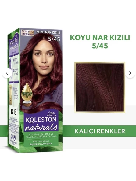 Koleston Naturals 5-45 Koyu Nar Kızılı ürün görseli 1