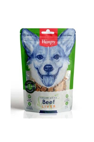 Kurutulmuş Dana Ciğerli Köpek Ödül Maması 1 Adet-40 gr ürün görseli 1