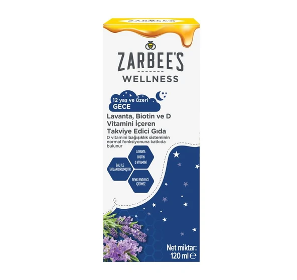 Zarbees Wellness Lavanta, Biotin ve D Vitamin 120 ml ürün görseli