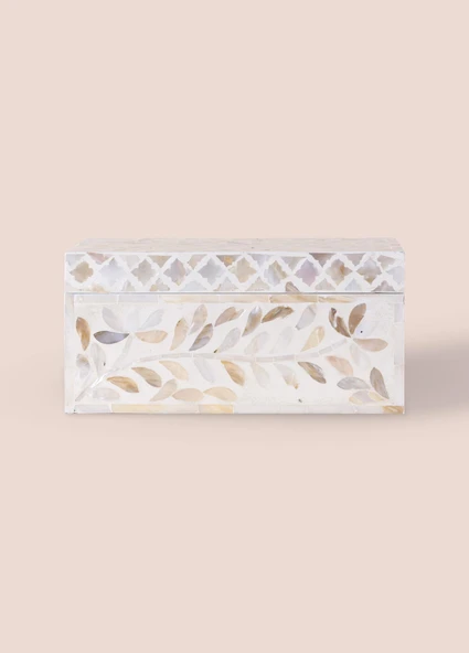 The Mia Sedef Dikdörtgen Kutu 25x16x12 cm TLC0071 - 7
