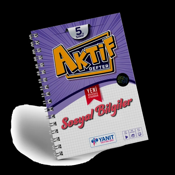 YANIT YAYINLARI 5.SINIF SOSYAL BİLGİLER AKTİF DEFTER ürün görseli