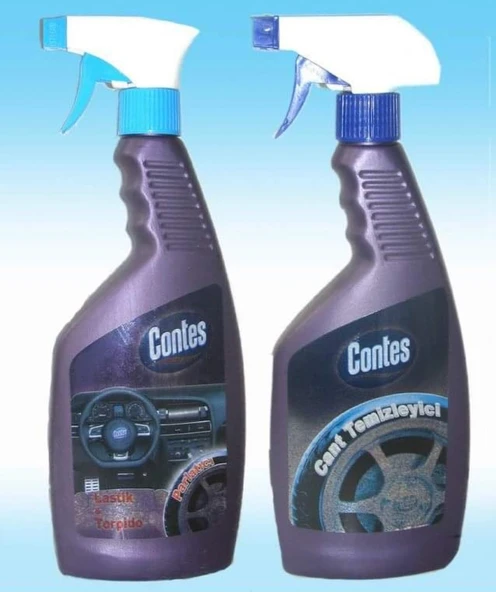 CONTES TORPİDO ve LASTİK TEMİZLEYİCİ 500 ML & CONTES JANT TEMİZLEYİCİ 500 ML ürün görseli