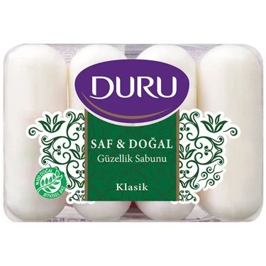 Duru Sabun Saf ve Dogal 4 adet 70 gr Klasık