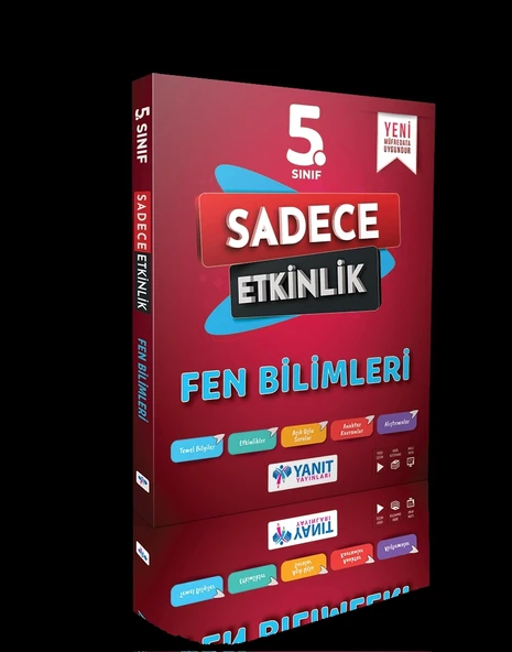 YANIT YAYINLARI 5. Sınıf Fen Bilimleri Etkinlik Kitabı ürün görseli