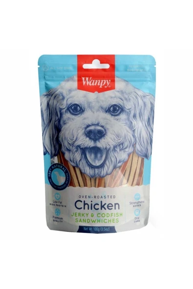 Tavuklu Ve Morina Balıklı Köpek Ödülü 100 gr - 1
