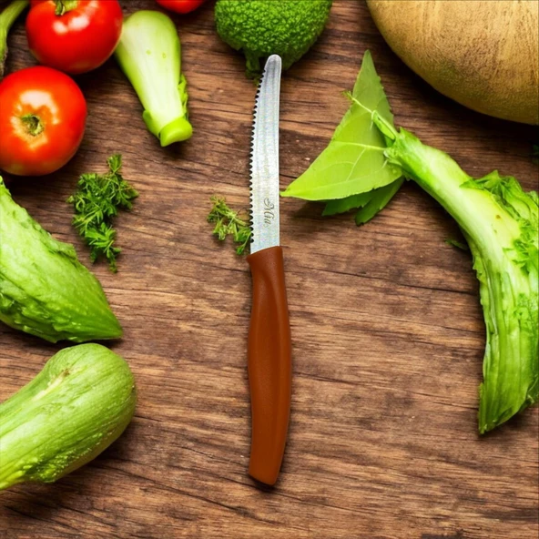 CUTT MUTFAK BIÇAĞI 13 CM - TURUNCU ürün görseli