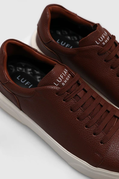 Lufian Tommy Taba Erkek Deri Sneaker - Resim 5