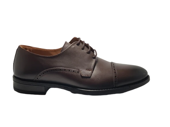 Forelli 40641-G Kahve Erkek Günlük Deri Ayakkabı - 2