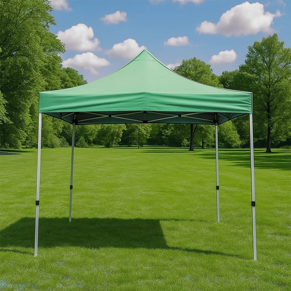 YekOutdoor 3x3 Otomatik Gazebo | Çardak | Gölgelik | Bahçe Kamelyası – Asorti Renk - 9