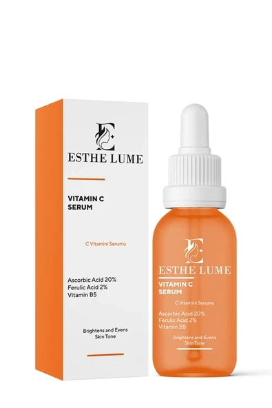 E ESTHE LUME Leke Karşıtı Aydınlatıcı Vitamin C Serum Glutatyon