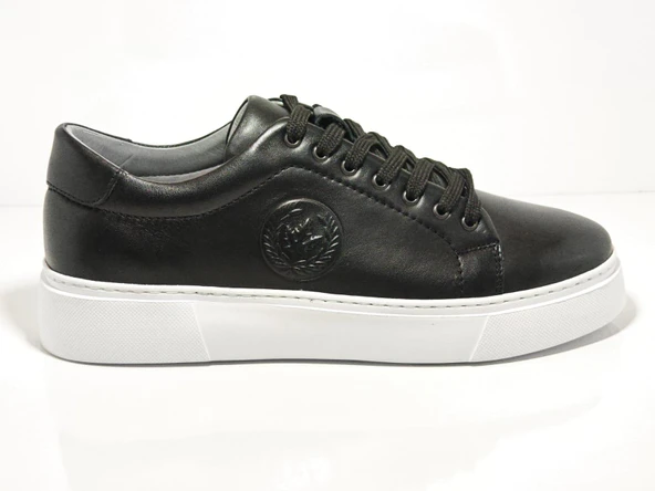 Voyager 6204 Siyah Erkek Deri Casual Ayakkabı - 2