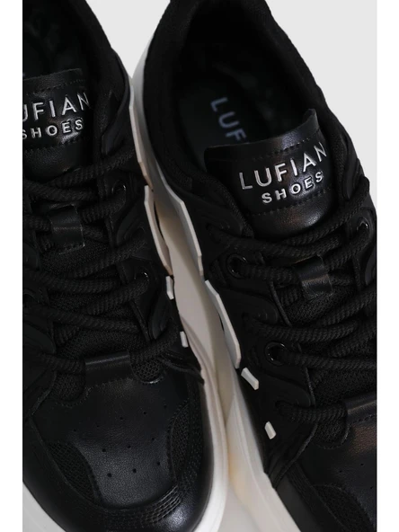 Lufian JAKE 111230235 Siyah Erkek Günlük Sneakers - Resim 3