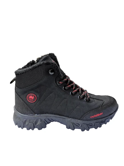 Cem Pekşen Jagulep 4057 Siyah İçi Kürklü Outdoor Bot - 2