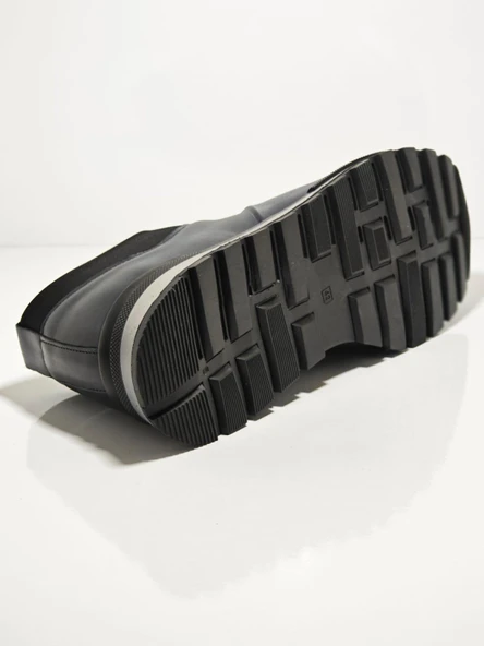 Cem Pekşen Blackheart 1840 Lacivert Deri Erkek Casual Ayakkabı - Resim 4