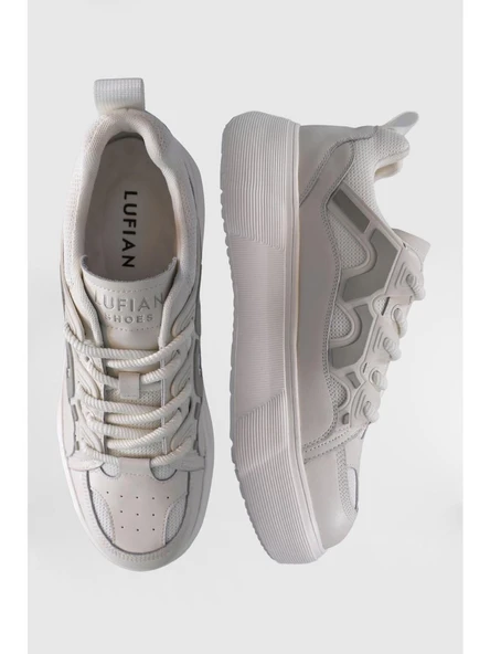 Lufian JAKE 111230235 Beyaz Erkek Günlük Sneakers - Resim 4