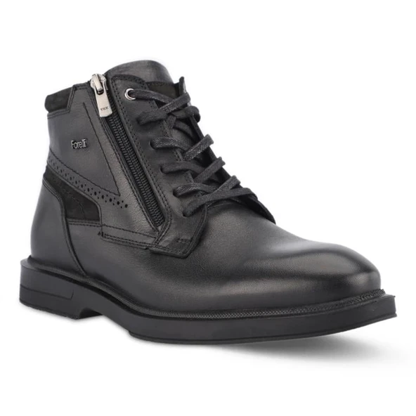 Forelli OWEN 43753-G Erkek Comfort Kışlık Deri Bot