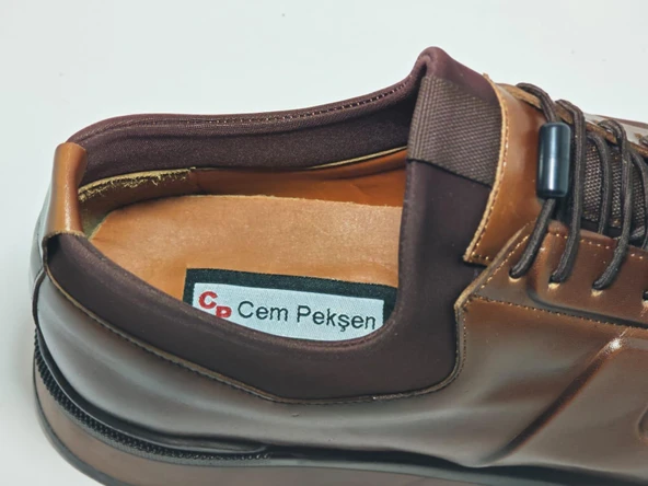 Cem Pekşen Blackheart 1840 Taba Deri Erkek Casual Ayakkabı - 5