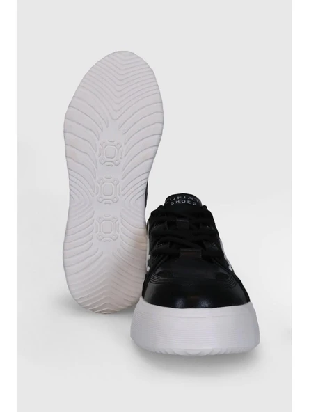Lufian JAKE 111230235 Siyah Erkek Günlük Sneakers - Resim 5