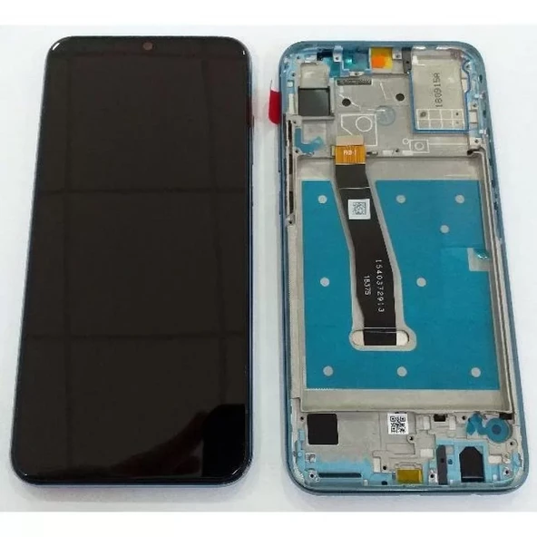 Huawei Honor 10 Lite Çıtalı Lcd Dokunmatik Ekran Hry-Lx1 Mavi