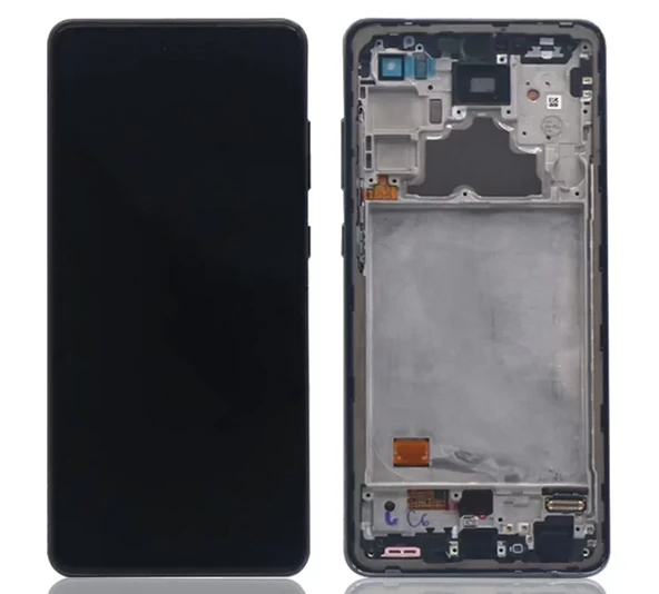 Samsung A72 5G sm-A726 Çıtalı (Birinci Sınıf) Lcd Dokunmatik Ekran