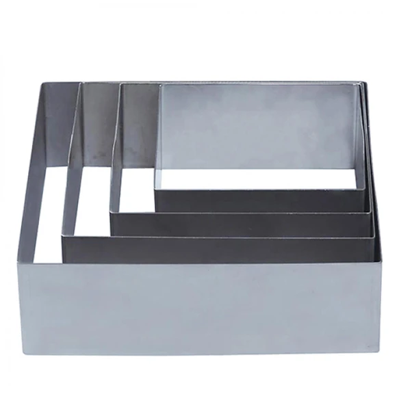 Kare Pasta Kalıbı  / Turta Çemberi 14 cm ürün görseli