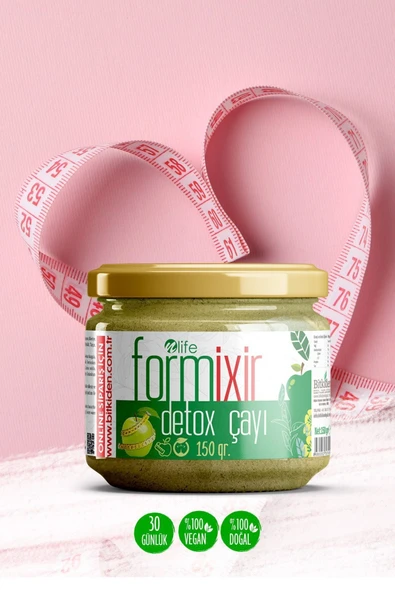 NLİFE FORMİXİR DETOX ÇAYI 20 BİTKİ KARIŞIMI 150 GR - 3