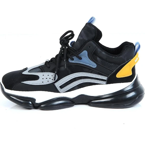 M.P 232-1219 Siyah Erkek Günlük Sneakers - 1