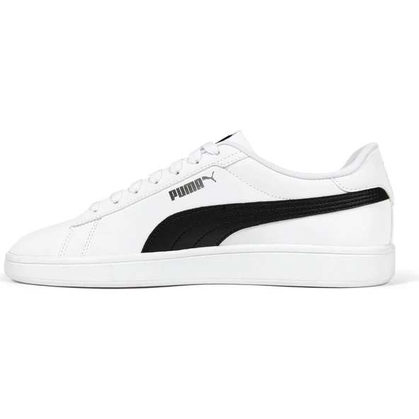 Puma Smash 3.0 Buck 392336 08 Erkek Beyaz Sneaker - Resim 3