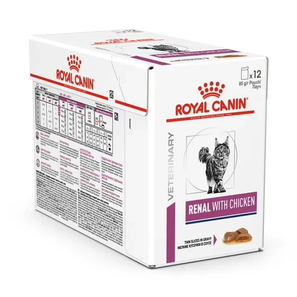 Royal Canin R. Canin Renal Tavuklu Yaş Kedi Maması 12x85 Gr.