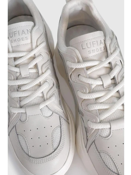 Lufıan 111230256  Jake Beyaz Erkek Günlük Sneaker - Resim 3