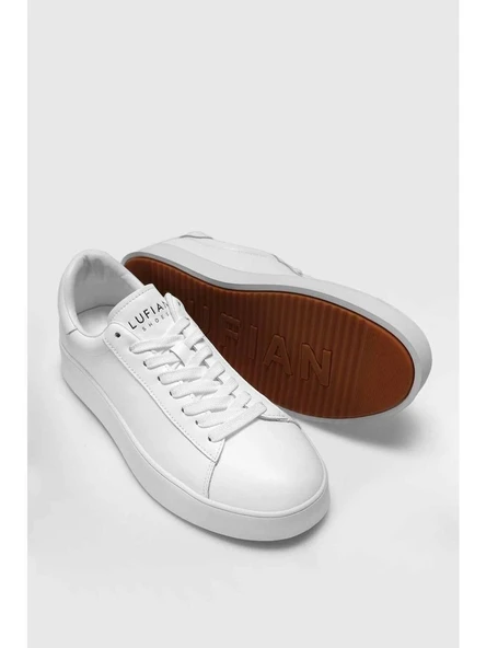 Lufıan Anton 111230254 Beyaz Erkek Günlük Sneaker - Resim 3