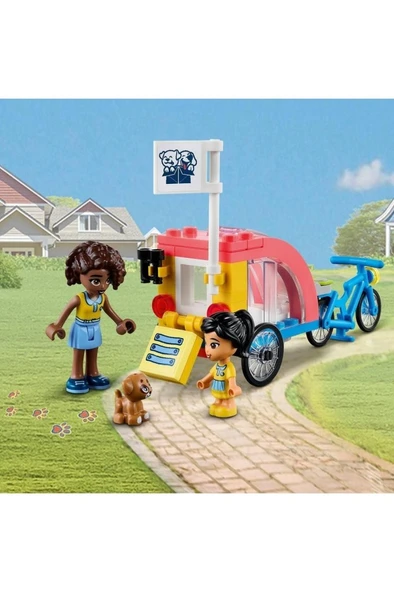 LEGO ® Friends Köpek Kurtarma Bisikleti 41738 - 6 Yaş ve Üzeri İçin Oyuncak Yapım Seti (125 Parça) - 7